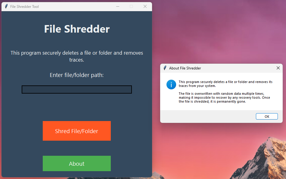 File Shredder Product